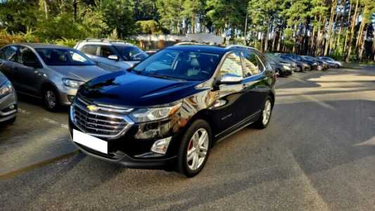 Chevrolet Equinox III, 2017, пробег 138000 км Chevrolet Equinox III, 2017, пробег 138000 км