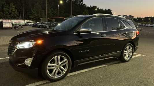 Chevrolet Equinox III, 2017, пробег 233900 км