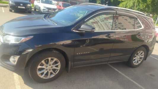 Chevrolet Equinox III, 2018, пробег 101500 км Chevrolet Equinox III, 2018, пробег 101500 км