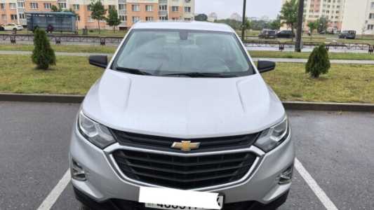 Chevrolet Equinox III, 2018, пробег 107000 км Chevrolet Equinox III, 2018, пробег 107000 км