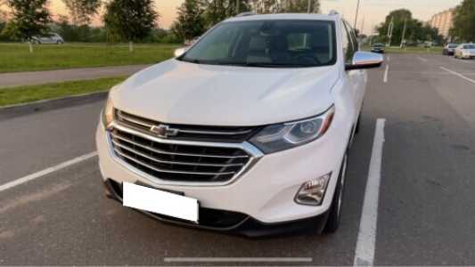 Chevrolet Equinox III, 2018, пробег 110000 км