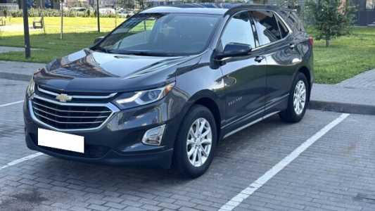 Chevrolet Equinox III, 2018, пробег 115000 км Chevrolet Equinox III, 2018, пробег 115000 км