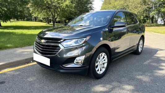 Chevrolet Equinox III, 2018, пробег 116000 км Chevrolet Equinox III, 2018, пробег 116000 км