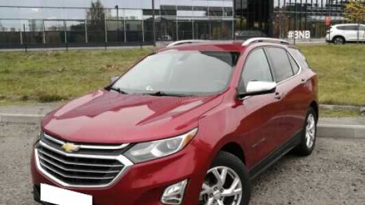 Chevrolet Equinox III, 2018, пробег 123000 км Chevrolet Equinox III, 2018, пробег 123000 км