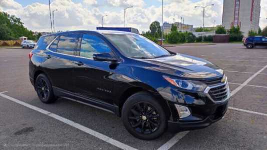 Chevrolet Equinox III, 2018, пробег 133000 км Chevrolet Equinox III, 2018, пробег 133000 км