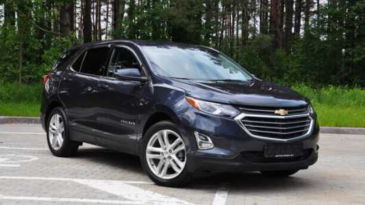 Chevrolet Equinox III, 2018, пробег 135000 км Chevrolet Equinox III, 2018, пробег 135000 км