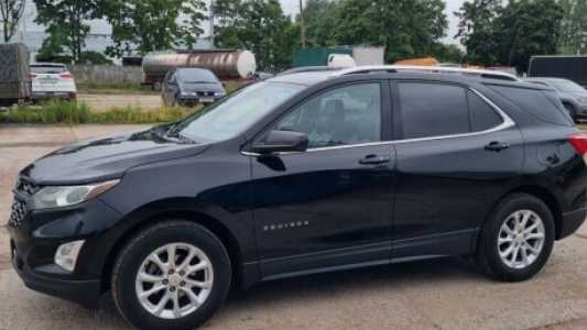 Chevrolet Equinox III, 2018, пробег 138000 км