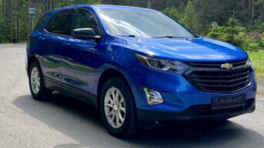 Chevrolet Equinox III, 2018, пробег 146000 км Chevrolet Equinox III, 2018, пробег 146000 км