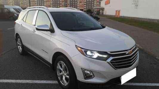 Chevrolet Equinox III, 2018, пробег 149950 км