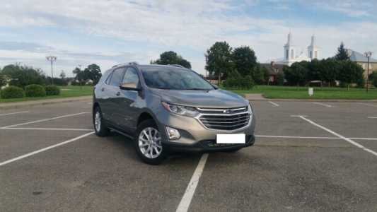 Chevrolet Equinox III, 2018, пробег 35950 км