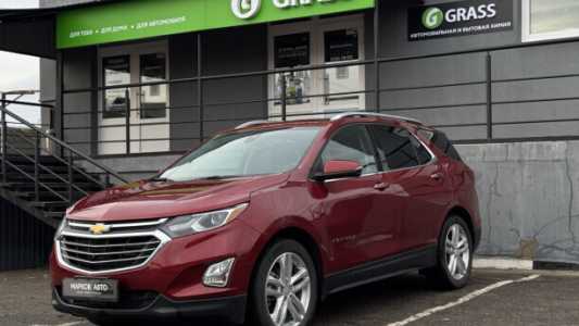 Chevrolet Equinox III, 2018, пробег 45000 км Chevrolet Equinox III, 2018, пробег 45000 км