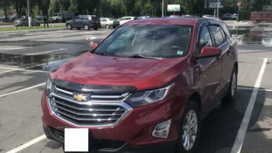 Chevrolet Equinox III, 2018, пробег 53000 км Chevrolet Equinox III, 2018, пробег 53000 км