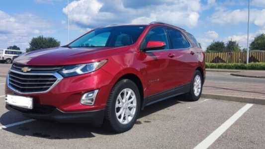 Chevrolet Equinox III, 2018, пробег 54480 км
