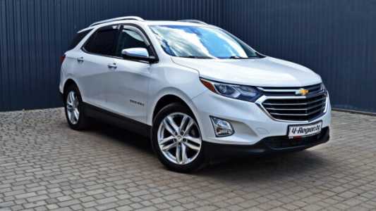 Chevrolet Equinox III, 2018, пробег 56800 км Chevrolet Equinox III, 2018, пробег 56800 км
