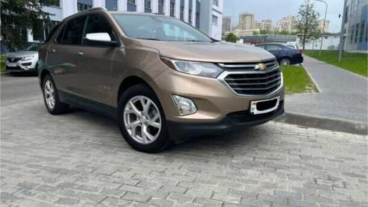 Chevrolet Equinox III, 2018, пробег 69000 км Chevrolet Equinox III, 2018, пробег 69000 км