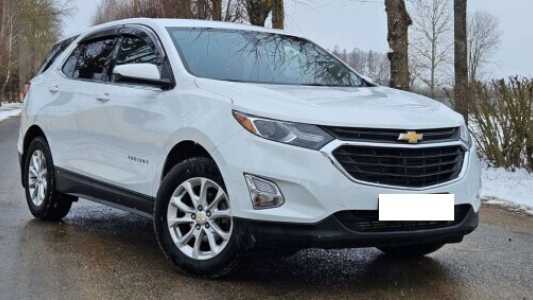 Chevrolet Equinox III, 2018, пробег 69800 км Chevrolet Equinox III, 2018, пробег 69800 км