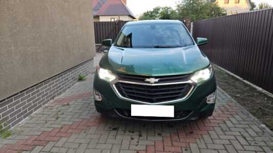 Chevrolet Equinox III, 2018, пробег 82100 км