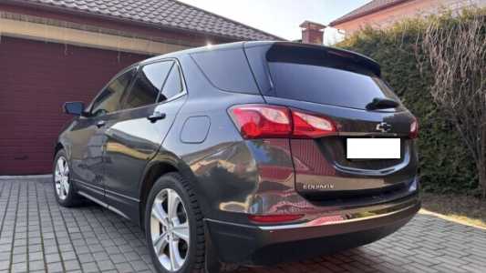 Chevrolet Equinox III, 2018, пробег 87000 км Chevrolet Equinox III, 2018, пробег 87000 км