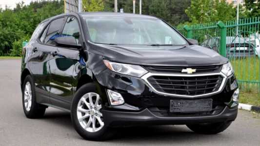 Chevrolet Equinox III, 2018, пробег 89000 км Chevrolet Equinox III, 2018, пробег 89000 км