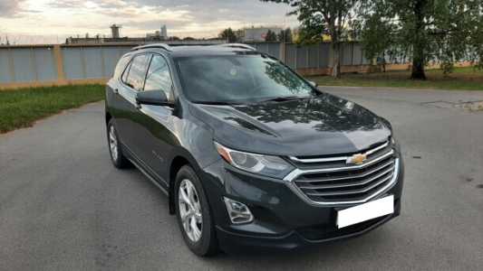 Chevrolet Equinox III, 2018, пробег 95800 км Chevrolet Equinox III, 2018, пробег 95800 км