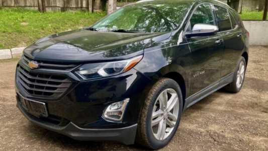 Chevrolet Equinox III, 2018, пробег 96000 км Chevrolet Equinox III, 2018, пробег 96000 км