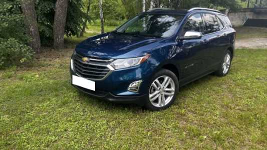 Chevrolet Equinox III, 2019, пробег 101000 км Chevrolet Equinox III, 2019, пробег 101000 км