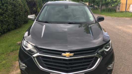 Chevrolet Equinox III, 2019, пробег 101323 км Chevrolet Equinox III, 2019, пробег 101323 км