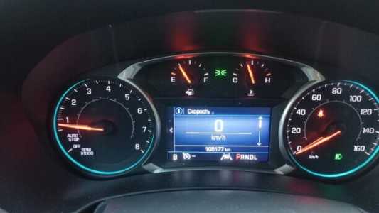 Chevrolet Equinox III, 2019, пробег 105470 км Chevrolet Equinox III, 2019, пробег 105470 км