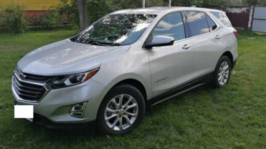 Chevrolet Equinox III, 2019, пробег 108000 км