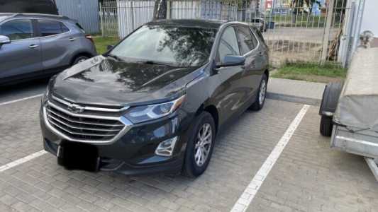Chevrolet Equinox III, 2019, пробег 121000 км Chevrolet Equinox III, 2019, пробег 121000 км