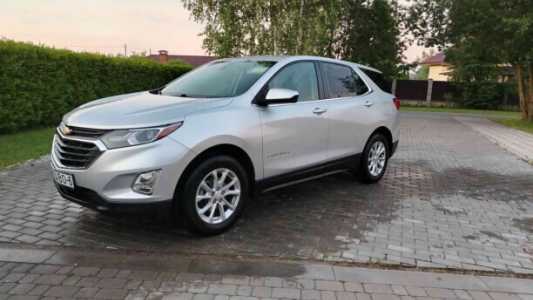 Chevrolet Equinox III, 2019, пробег 125000 км Chevrolet Equinox III, 2019, пробег 125000 км