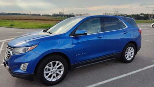 Chevrolet Equinox III, 2019, пробег 127500 км Chevrolet Equinox III, 2019, пробег 127500 км