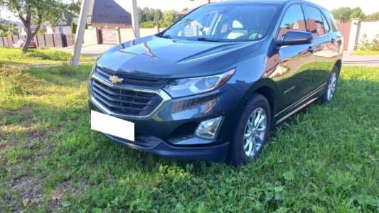 Chevrolet Equinox III, 2019, пробег 128000 км Chevrolet Equinox III, 2019, пробег 128000 км