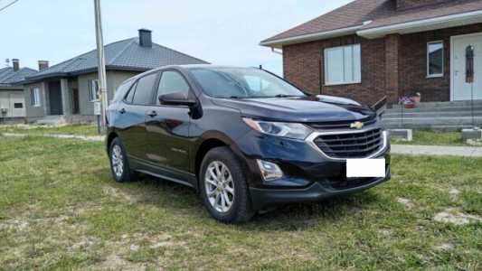 Chevrolet Equinox III, 2019, пробег 132000 км Chevrolet Equinox III, 2019, пробег 132000 км