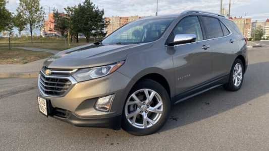 Chevrolet Equinox III, 2019, пробег 134000 км