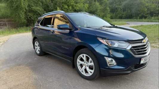 Chevrolet Equinox III, 2019, пробег 156000 км