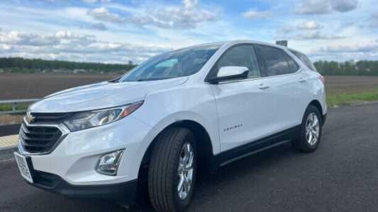 Chevrolet Equinox III, 2019, пробег 160000 км Chevrolet Equinox III, 2019, пробег 160000 км