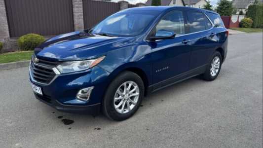 Chevrolet Equinox III, 2019, пробег 165000 км Chevrolet Equinox III, 2019, пробег 165000 км