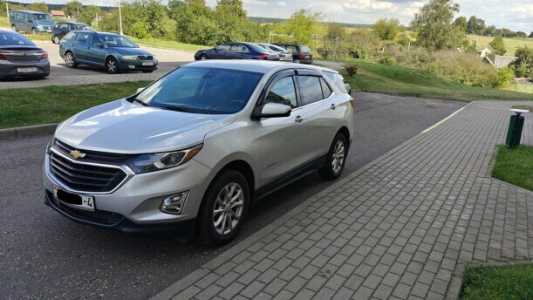 Chevrolet Equinox III, 2019, пробег 67100 км Chevrolet Equinox III, 2019, пробег 67100 км