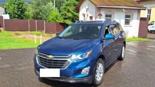 Chevrolet Equinox III, 2019, пробег 79400 км Chevrolet Equinox III, 2019, пробег 79400 км