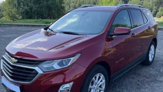 Chevrolet Equinox III, 2019, пробег 84000 км Chevrolet Equinox III, 2019, пробег 84000 км