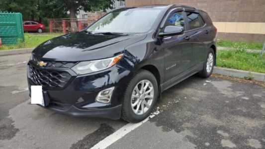 Chevrolet Equinox III, 2019, пробег 88300 км Chevrolet Equinox III, 2019, пробег 88300 км