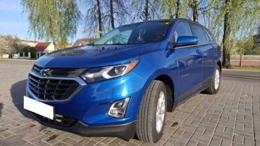 Chevrolet Equinox III, 2019, пробег 90000 км