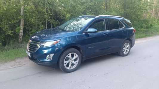 Chevrolet Equinox III, 2019, пробег 95000 км Chevrolet Equinox III, 2019, пробег 95000 км