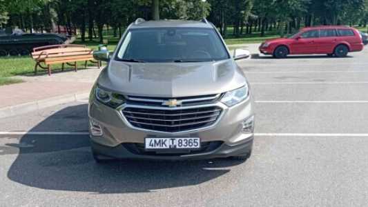 Chevrolet Equinox III, 2019, пробег 95600 км