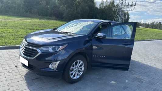 Chevrolet Equinox III, 2019, пробег 98000 км Chevrolet Equinox III, 2019, пробег 98000 км