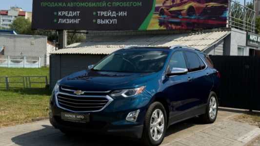 Chevrolet Equinox III, 2019, пробег 99000 км Chevrolet Equinox III, 2019, пробег 99000 км
