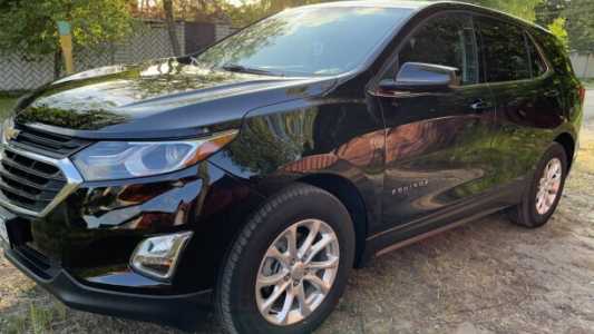 Chevrolet Equinox III, 2019, пробег 99900 км Chevrolet Equinox III, 2019, пробег 99900 км