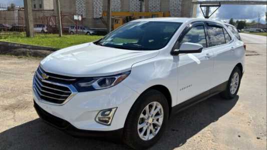 Chevrolet Equinox III, 2020, пробег 105000 км Chevrolet Equinox III, 2020, пробег 105000 км