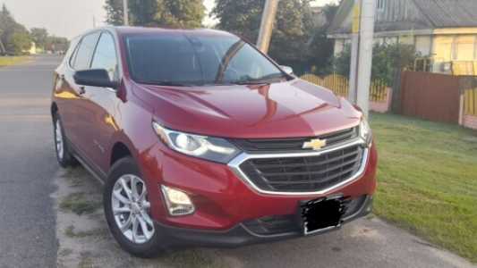 Chevrolet Equinox III, 2020, пробег 108000 км